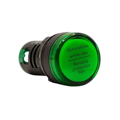 Luz Piloto Led Verde 24VAC/DC 22mm1