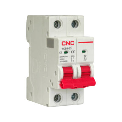 Int. Automatico CNC Omnipolar 2x6A 6KA C1