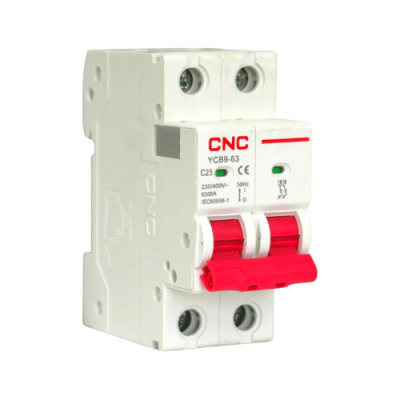 Int. Automatico CNC Omnipolar 2x25A 6KA C1