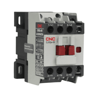 Contactor Trifasico 9A 1NO+1NC Bobina 220V CNC - CJX2s1