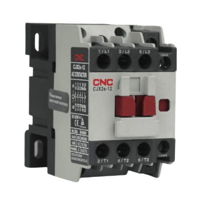 Contactor Trifasico 12A 1NO+1NC Bobina 220V CNC - CJX2s1