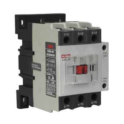 Contactor Trifasico 65A 1NO+1NC Bobina 220V CNC - CJX2s1