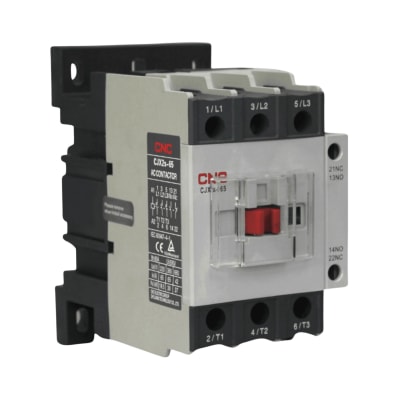 Contactor Trifasico 95A 1NO+1NC Bobina 220V CNC - CJX2s1