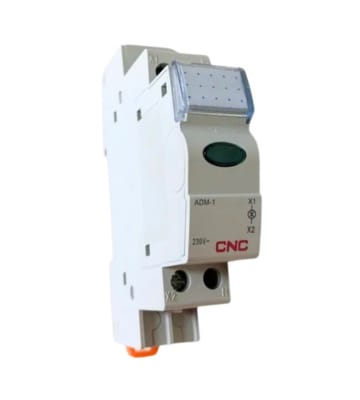 Luz Piloto Riel Din verde 220VAC IP20 - CNC1
