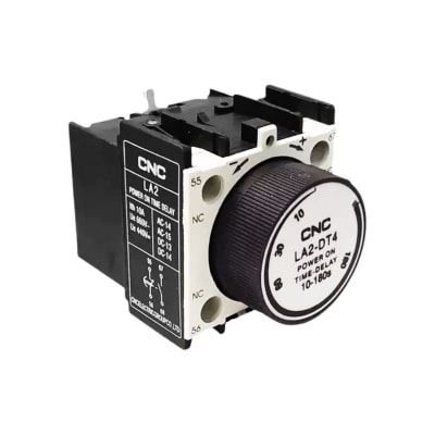 Temporizador Frontal p/Contactor On Delay LA2-DT4 10-180seg 1NO+1NC1