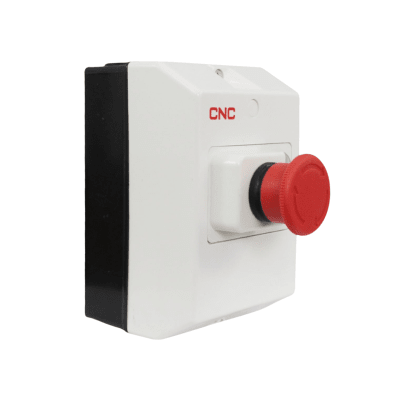 Caja para Guardamotor con Boton de Emergencia - CNC1