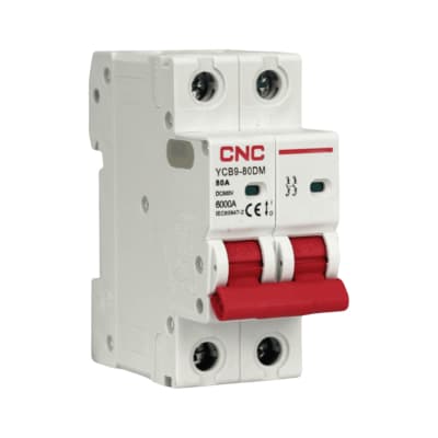 Int. Automatico DC Bipolar 2x80A 6KA - CNC1