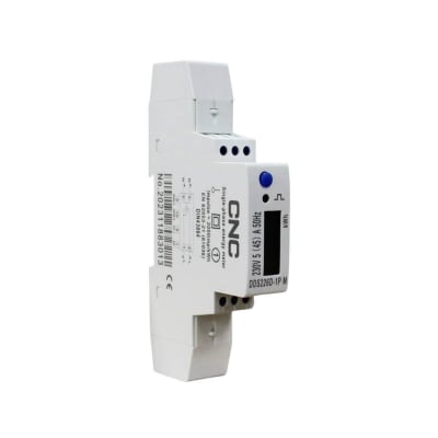 Remarcador Monofasico Digital a Riel Din 45A Modbus 1 puesto CNC1