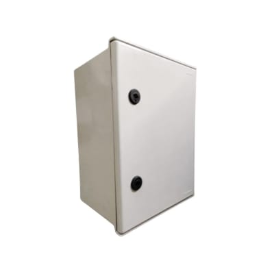 Gabinete Tablero de Poliéster 400x300x200mm 1 Puerta + Placa Montaje IP651