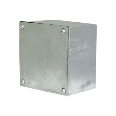 Caja Metalica Galvanizada en Caliente Lisa B22 200X200X100MM1