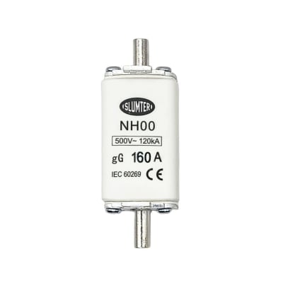 Fusible NH00 160A gG 500Vac 120kA1
