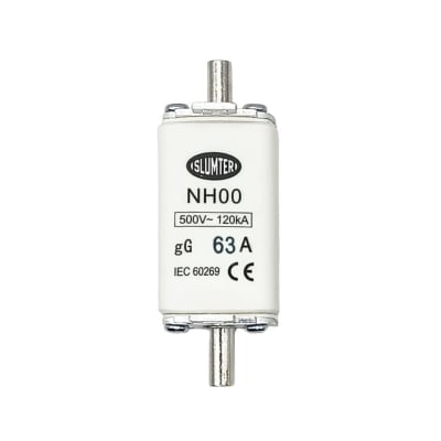 Fusible NH00 63A gG 500Vac 120kA1