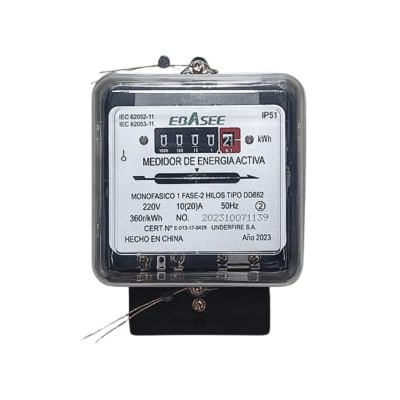 Remarcador Monofasico Analogico 20A Tipo DD862 EBASEE1