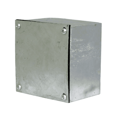 Caja Metalica Galvanizada en Caliente B22 200X200X100MM1