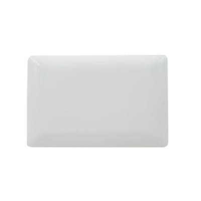 Placa Tapa Ciega Con Soporte Color Blanco - Want1