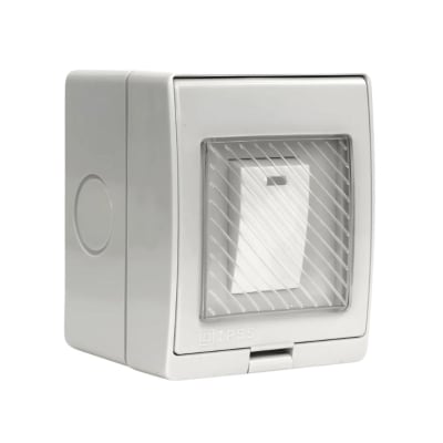 Hidrobox Interperie con Interruptor 9/12 10A 250V IP55 Want1
