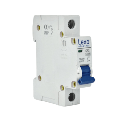 Int. Automatico Lexo 1x63A 6KA Curva C1