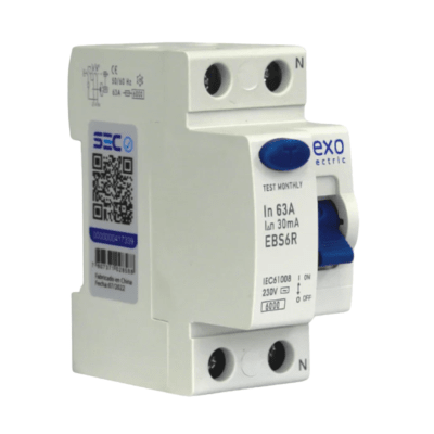 Int. Diferencial Lexo 2x63A 30mA Clase AC1