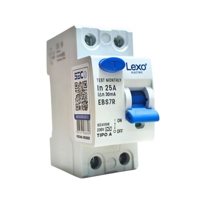 Int. Diferencial Lexo 2x25A 30mA Clase A1