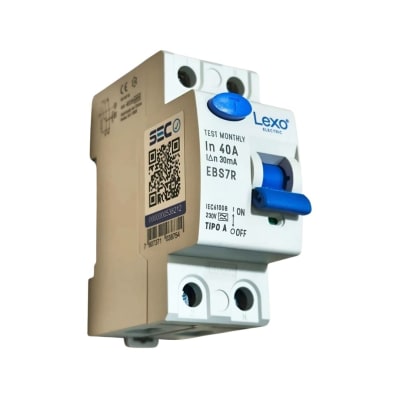Int. Diferencial Lexo 2x40A 30mA Clase A1