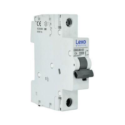 Int. Automatico Lexo 1x6A 10KA Curva C1