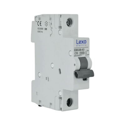 Int. Automatico Lexo 1x10A 10KA Curva C1