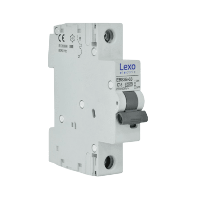 Int. Automatico Lexo 1x16A 10KA Curva C1