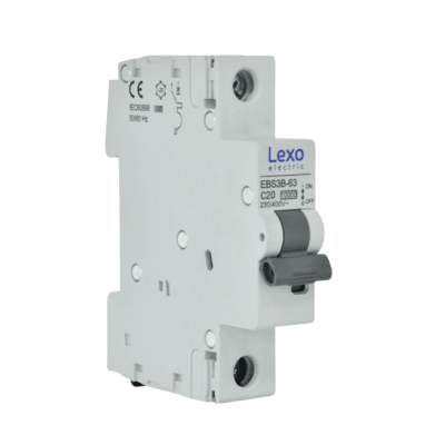 Int. Automatico Lexo 1x20A 10KA Curva C1