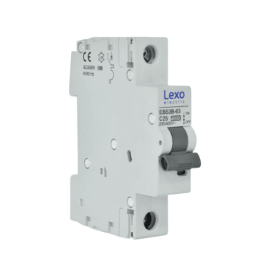 Int. Automatico Lexo 1x25A 10KA Curva C1