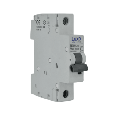 Int. Automatico Lexo 1x50A 10KA Curva C1