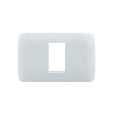Placa Tapa 1 Modulo Color Blanco - Lexo1