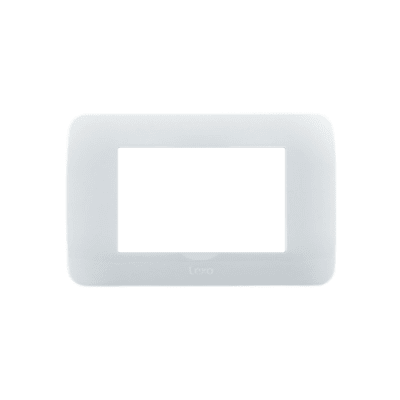 Placa Tapa 3 Modulos Color Blanco - Lexo1