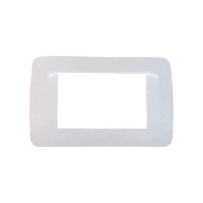 Placa Tapa 3 Modulos Color Blanco - Lexo1