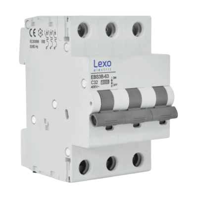 Int. Automatico Lexo 3x32A 10KA Curva C1