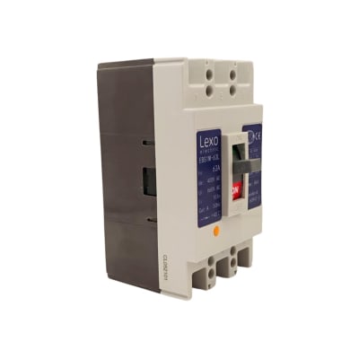 Interruptor Automatico Caja Moldeada 3x63A 25KA Lexo1