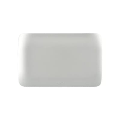 Placa Tapa Ciega Sin Soporte Color Plata - Lexo1
