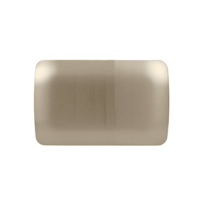 Placa Tapa Ciega Sin Soporte Color Titanio - Lexo1