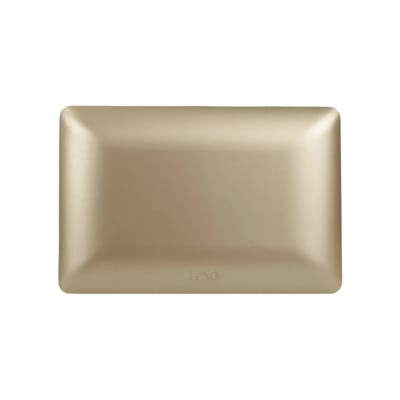Placa Tapa Ciega Sin Soporte Color Titanio - Lexo1