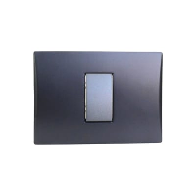 Interruptor Emb. 9/12 10A 250V Negro Linea Andes Lexo1