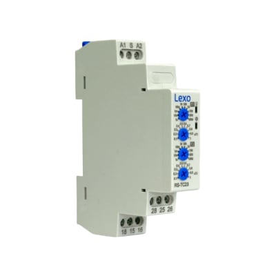 Rele Temporizado de Ciclo 24-240V AC/DC Contactosde Salida 2C/0 - Lexo1