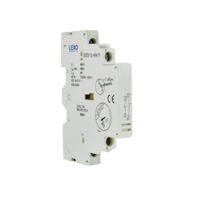 Contacto Auxiliar Lateral para Guardamotor 1NA+1NC Lexo1