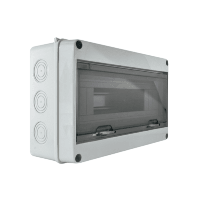 Tablero Exterior Sobrepuesto PVC IP65 15 Polos - Lexo1