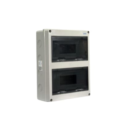 Tablero Exterior Sobrepuesto PVC IP65 24 Polos - Lexo1