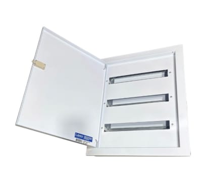 Tablero Metalico Embutido 54 Modulos IP41 Color Blanco Lexo1