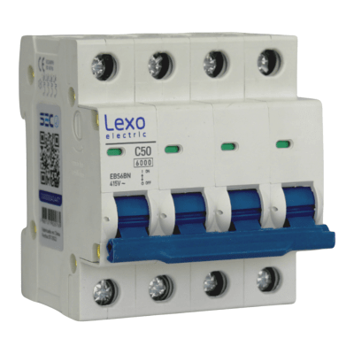 Int. Automatico Lexo 4x50A 6KA Curva C1