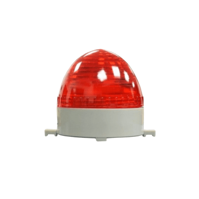 Baliza Led Destellante Roja 220V IP44 Diametro 86mm - Lexo1