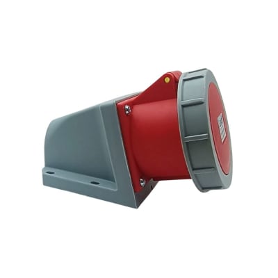 Enchufe Ind. Hembra Sobrepuesta 3P+N+T 32A 380V IP67 - Lexo1