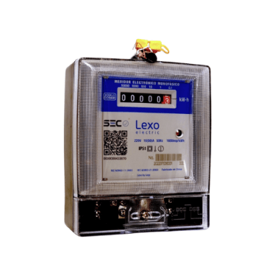 Medidor Remarcador Monofasico Electrónico 50A 220V DDS608 Lexo1