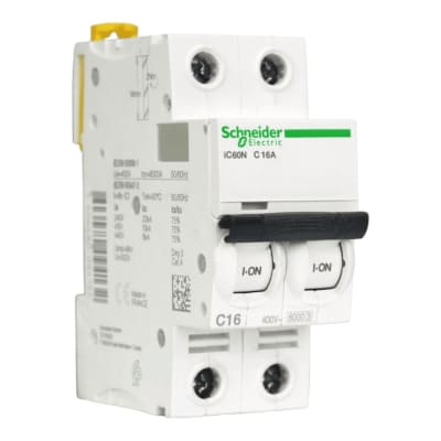 Int. Automatico Schneider IC60N - 2x16A 10KA C Acti9 A9F772161