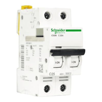 Int. Automatico Schneider IC60N - 2x25A 10KA C Acti9 A9F772251